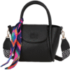 12 Elegant Textured Handbag miu miu with Printed Scarf