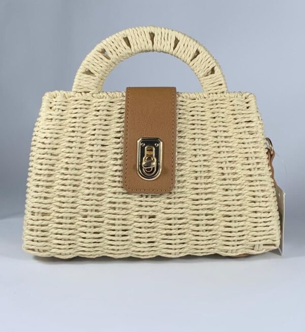 Mini straw handbag for women with top handle Egypt