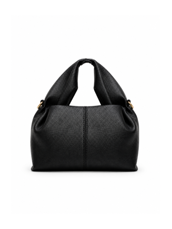 polene Black soft leather tote bag for women small size Egypt
