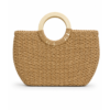 Natural straw beach tote bag for women with round handle Egypt